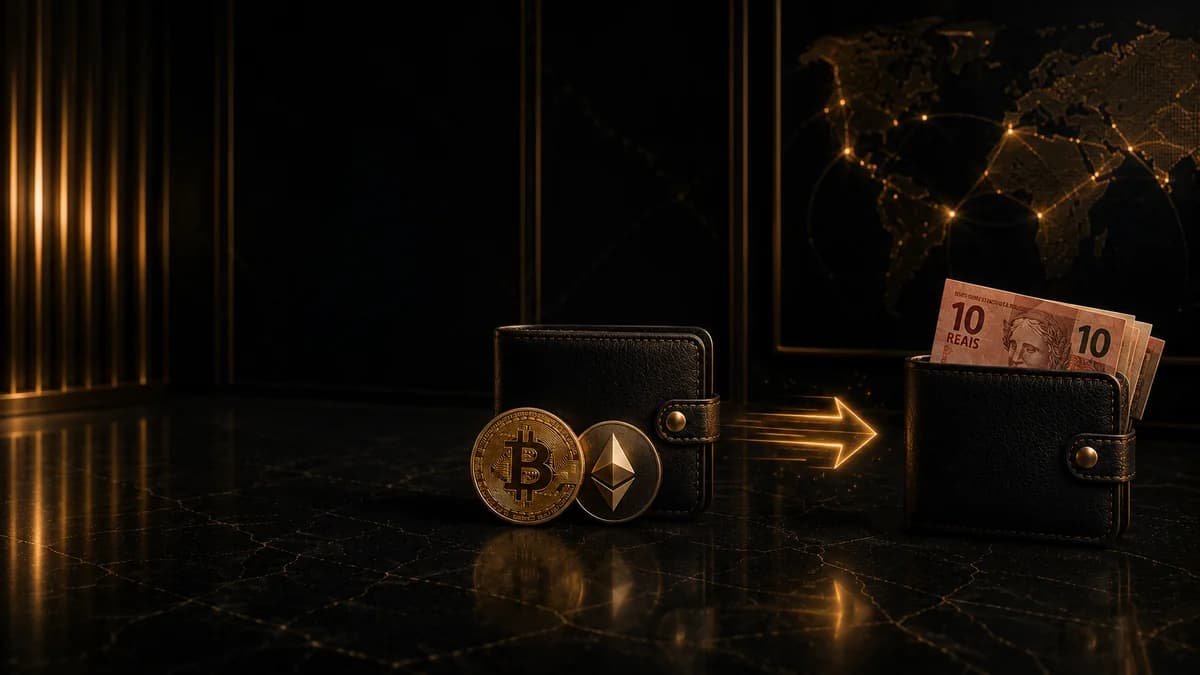 Retirar cripto a la cuenta bancaria en reales
