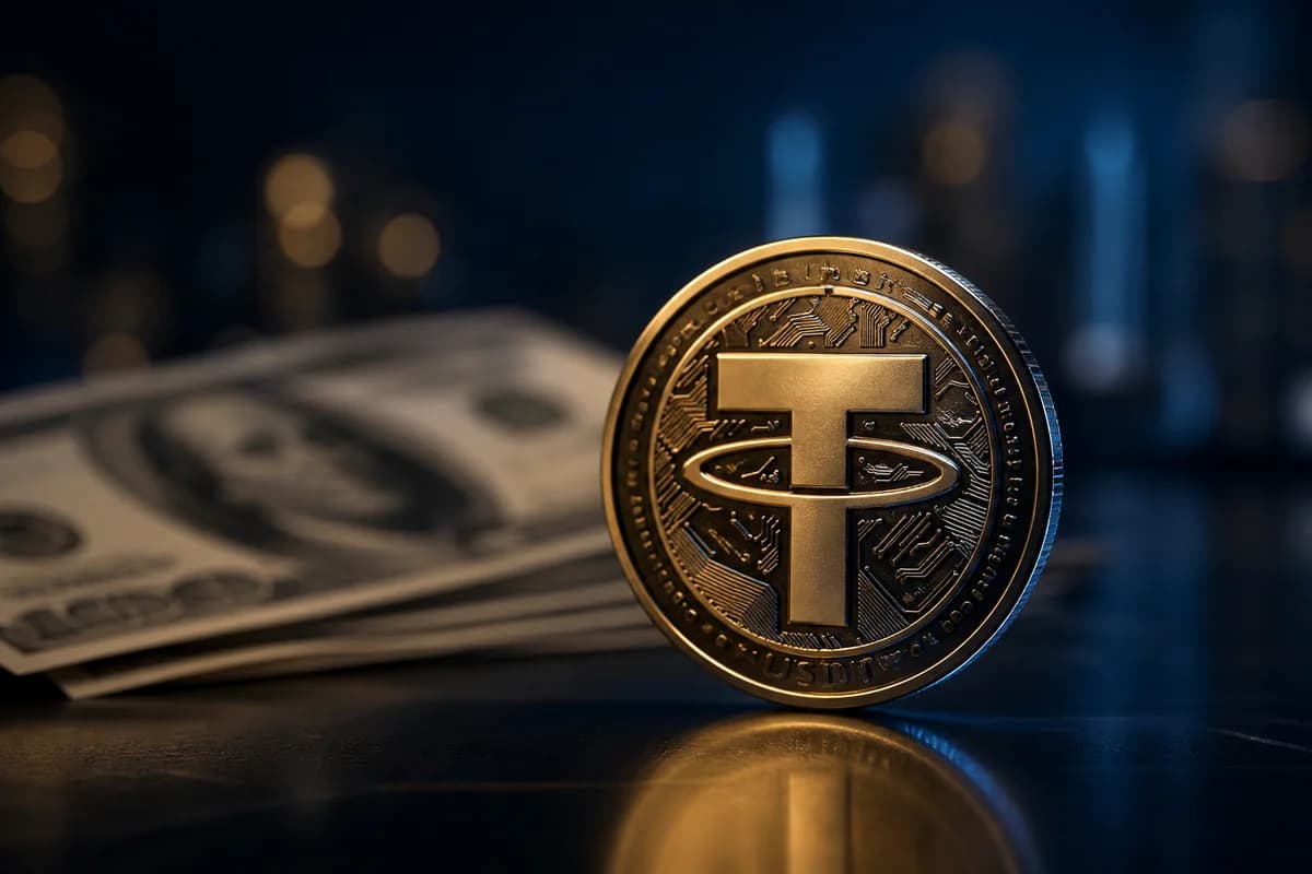 Vender USDT, vinculada al dólar, por reales
