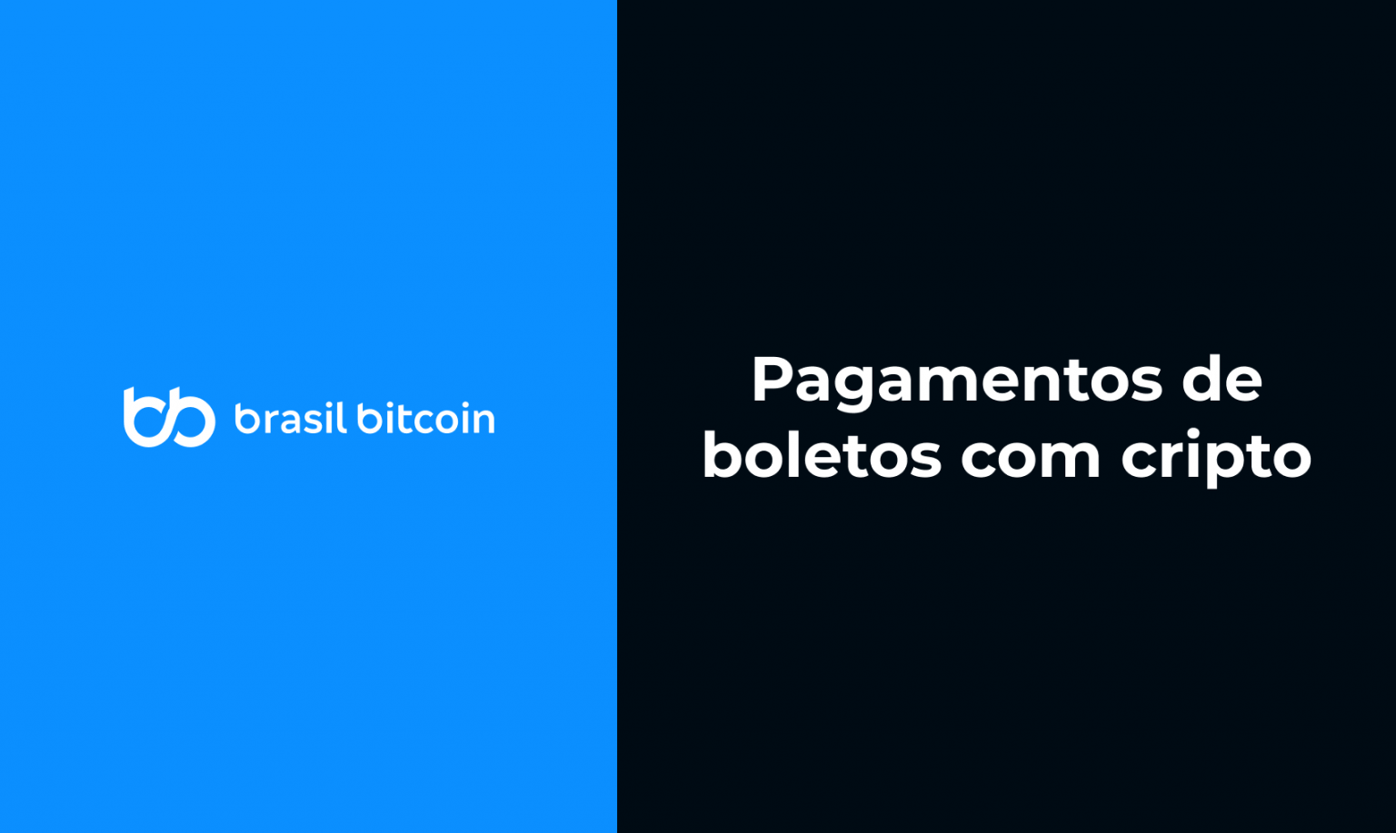 Pagamentos de boleto com criptomoedas