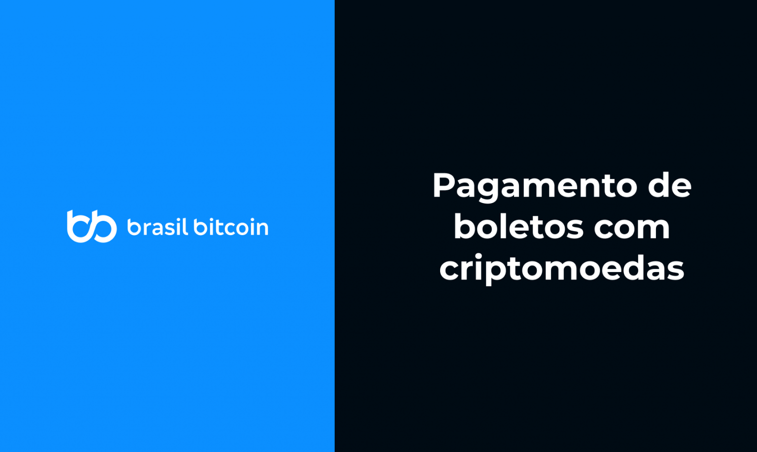 Pagamento de boletos com criptomoedas