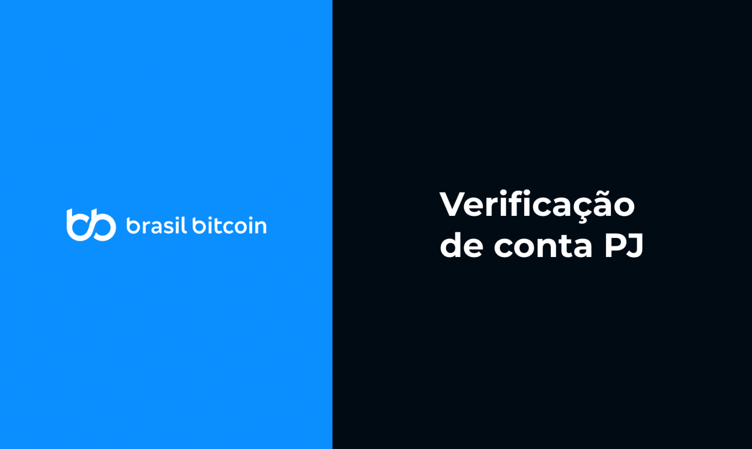 Capa pro tutorial de Verificação de conta PJ