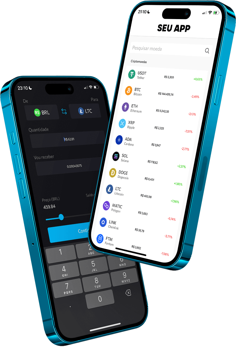 Mobile Trading Platform Illustration