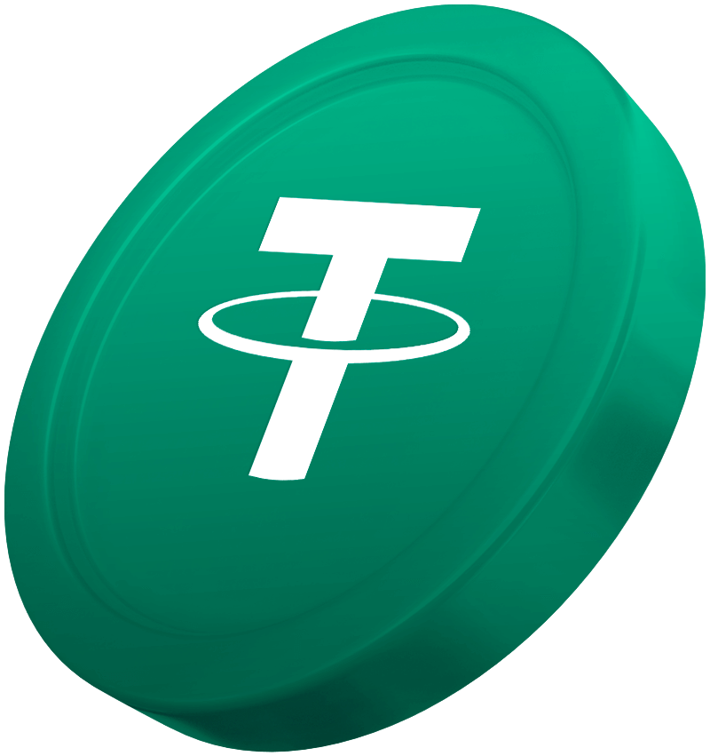 Tether 3D Cryptocurrency