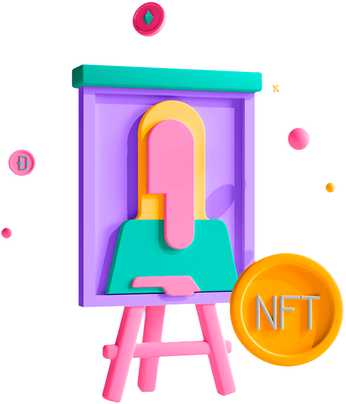 NFT 框架个剪贴画图像